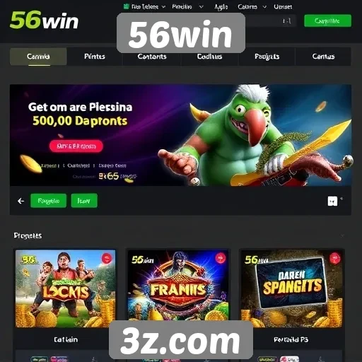 Explorando as promoções disponíveis no site 56win