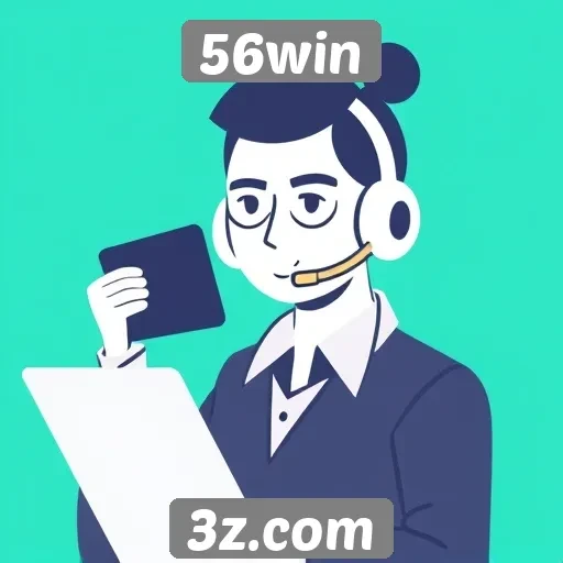 Suporte ao cliente do 56win é acessível e eficiente